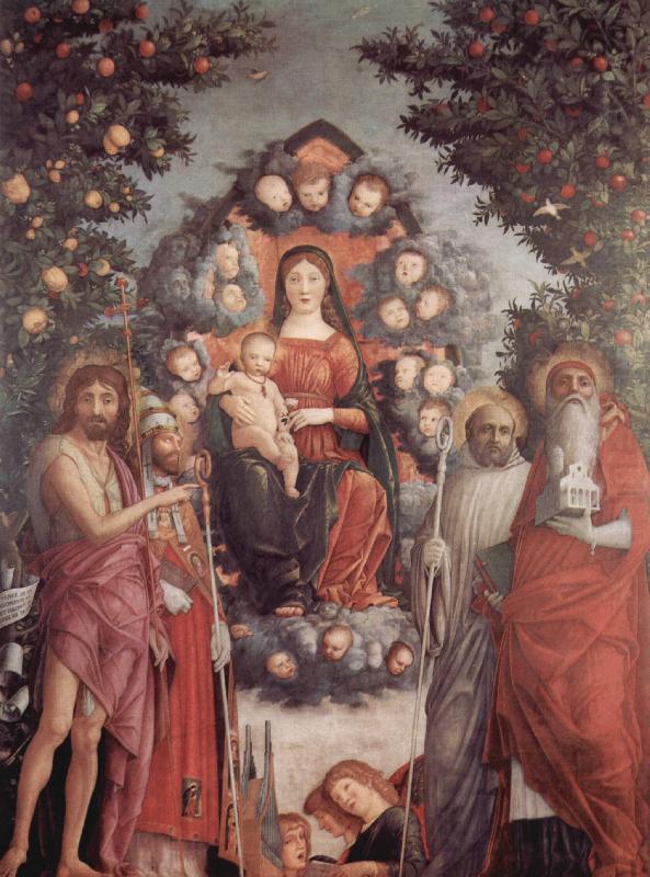 Trivulzio Madonna, Andrea Mantegna